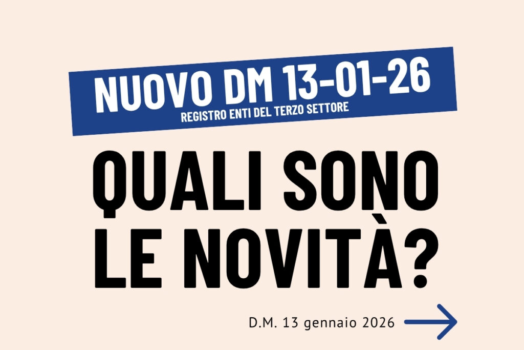 D.M. 13 gennaio 2026 in tema RUNTS